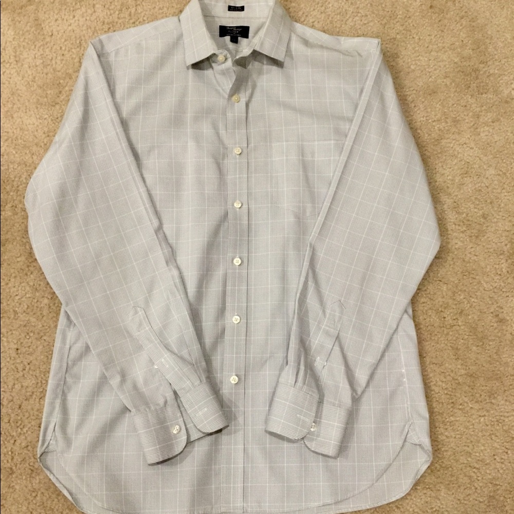 J. Crew Men’s WRINKLE FREE Dress Shirt